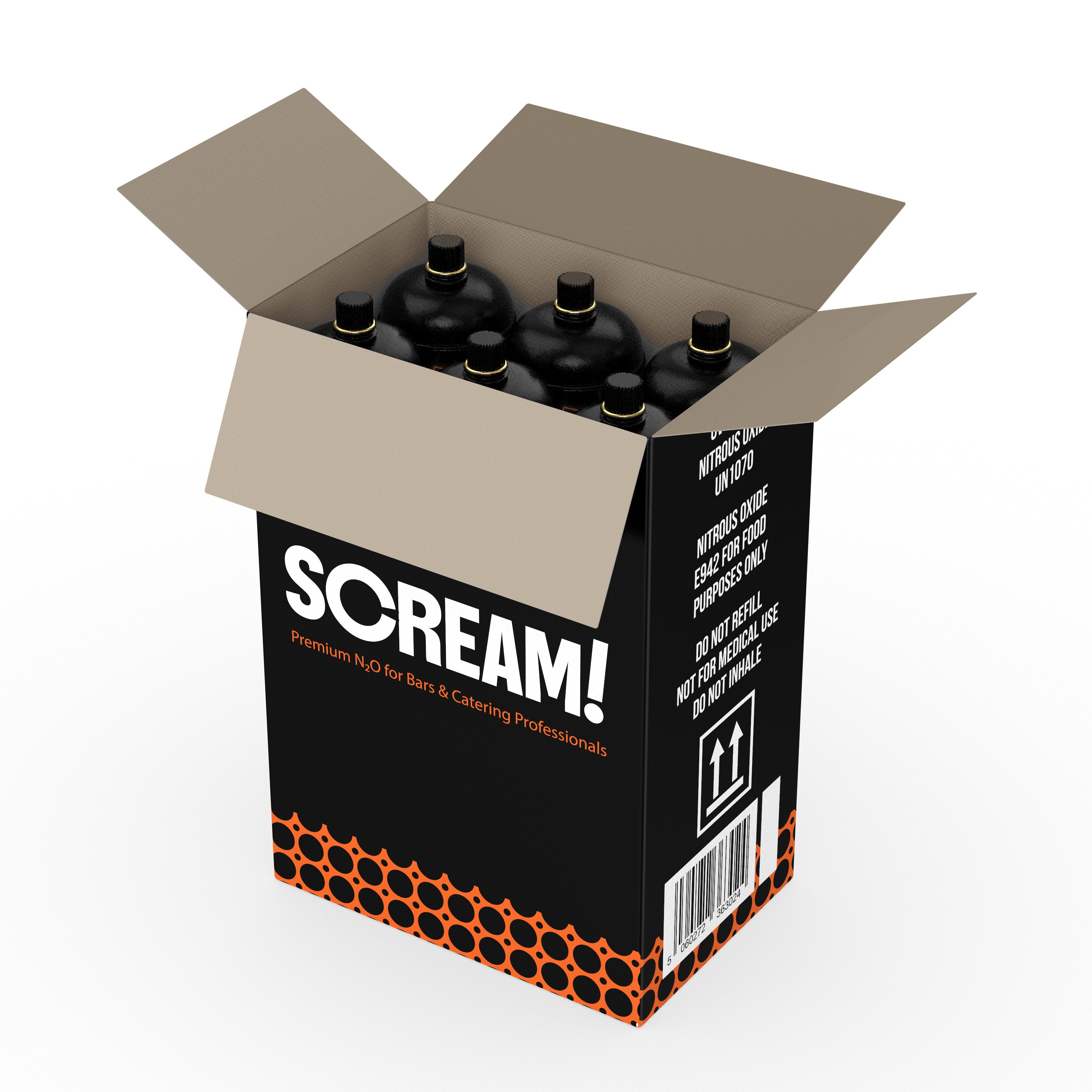 SCREAM! original cream charger 670g